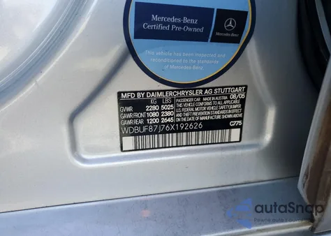 2006 Mercedes-Benz E 350 4Matic from USA, damaged, VIN WDBUF87J76X192626